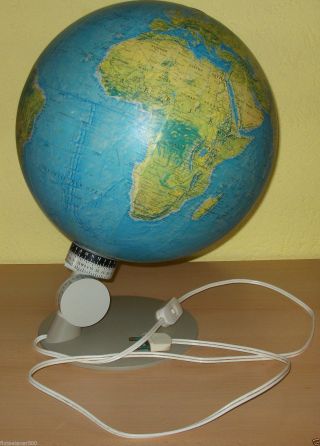Alter Globus Von Scan - Globe A/s Mit Beleuchtung Und Justierpunkt Leuchtglobus Bild