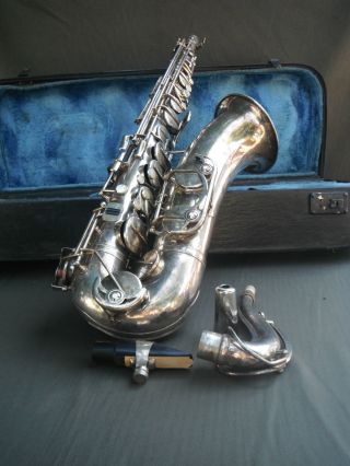 Altertümchen Tenor Saxophon Von Weltklang Sax Mit Koffer Bild