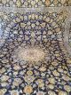 Blau Keschan Orientteppich Handgeknüpft 350 X 250 Cm Aus Iran Teppiche & Flachgewebe Bild 3