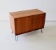 60er Teak Kommode Sideboard Danish 60s Cabinet Vintage Midcentury Wegener ära 1960-1969 Bild 11