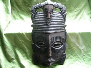 Afrika,  Wandmaske,  Holzmaske,  Dekoration,  Übersee,  Inseln,  Schnitzerei,  Maske Bild
