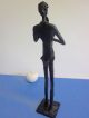 Grosse Skulptur Saxophonspieler 51 Cm Figur Plastik 70er 80er Design 1950-1999 Bild 5