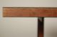 Table/desk Teak Wood Formica Metal Brass Vintage Italy 1950 1950-1959 Bild 1