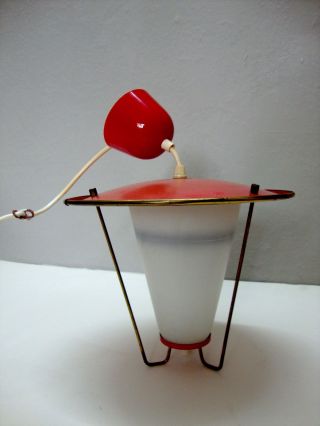 Hängelampe Wandlampe Lampe Design Sputnik Pilzlampe 50er 60er Bild
