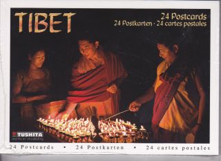 Postkarten Tibet 24 Stück Toshita Buddha Dalai Lama Himalaya Nepal Indien Asien Bild
