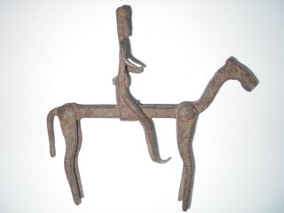 Dogon,  Mali,  Reiterfigur Aus Eisen Bild
