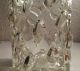 Noppen Vase Blockvase Kristall Glas Space Age 70er 70s Vintage 1,  7 Kg 22,  5 Cm Dekorglas Bild 7