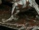 Georges Gardet Tier Skulptur Bronze Tiger & Schildkröte 1900 Animalier Sculpture Bronze Bild 9