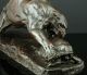 Georges Gardet Tier Skulptur Bronze Tiger & Schildkröte 1900 Animalier Sculpture Bronze Bild 3