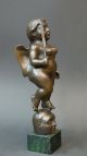 Bronze Figur “ ' El Pensamiento ' ” Nachguss Nach Botero Bronze Bild 1
