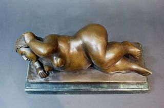 Bronze Figur Botero ' S “venus” - Signiert Bild