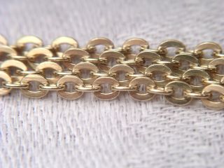 °kette Halskette 585 Gold 14k Gegenständige Ovale Kettenglieder 79cm X 2,  4mm 10g Bild
