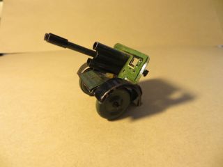 Geschütz / Kanone Blechspielzeug Artillerie Militär Spielzeug Bild