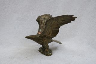 Messing Figur Vogel - Herkunft Nicht Bekannt Höhe: 15,  8 Cm Gewicht: 973 G Bild