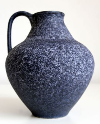 Van Daalen Keramik Vase 103 - 18,  Blau,  Vintage,  West German Pottery Bild