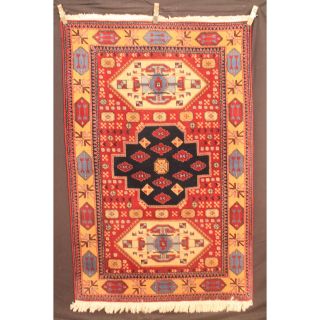 Feiner Handgeknüpfter Orient Sammler Teppich Kazak Milas Carpet Tapis 200x130cm Bild