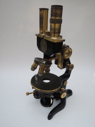 Mikroskop Leitz 1926 Stereomikroskop Antik Sehr Selten Bild