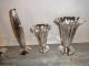 Silber Vasen Kerzenhalter Kelch 800 - 925 917 Gramm Edel & Selten Objekte vor 1945 Bild 3