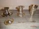 Silber Vasen Kerzenhalter Kelch 800 - 925 917 Gramm Edel & Selten Objekte vor 1945 Bild 6