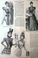 Der Bazar 47/1897 Damen Mode Zeitschrift Riesige Schnittmuster KostÜmbildner Rar Zeitschriften Bild 9