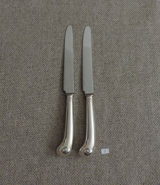 2 Messer,  Pistolengriff,  925 Silber,  England,  London,  1921,  2 Bild