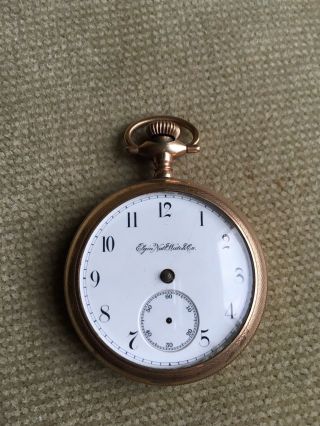 Elgin 16size - Convertible - Pocket Watch Movement Taschenuhrwerk Ca.  1879 Bild