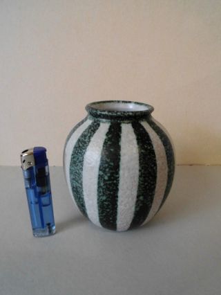 Ruscha Keramik Vase Mod.  Nr.  832/2 Dekor Zebra Germany Pottery 1955,  Höhe 11 Cm Bild