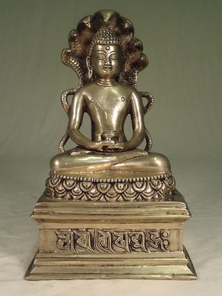 Thaibuddha - 24 Cm,  Buddha - Thailand - Messing Bild