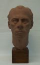 Kopf Eines Mannes - Man Head Sculpture - Skulptur - Bildhauer - Signiert 1950-1999 Bild 3