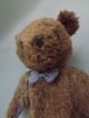 Alter Teddybär,  Braun,  32cm,  Antik?,  Sammlungsauflösung (952) Stofftiere & Teddybären Bild 2