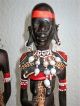 Schöner Afrikanisches Massai Krieger Mit Frau - Holzfiguren Holzarbeiten Bild 5