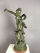 Ob16 - 0106 - Bronzefigur - Jugendstil - La Jeunesse - Par A.  Moreau - Engel Und Frau Bronze Bild 5