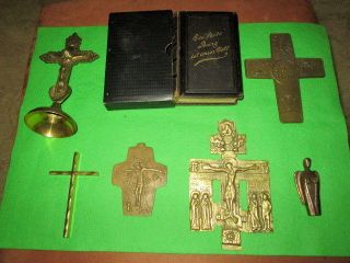 Gesangbuch 1904,  Kruzifix,  Hausaltar,  Christliche Kreuze, Bild