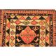 Alter Gewebter Orient Teppich Kazak Heriz Carpet Old Rug Tappeto Tapis 200x110cm Teppiche & Flachgewebe Bild 3