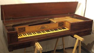 Tafelklavier W.  Howards,  London Ca.  1810 (klavier Fortepiano Cembalo Pianoforte) Bild