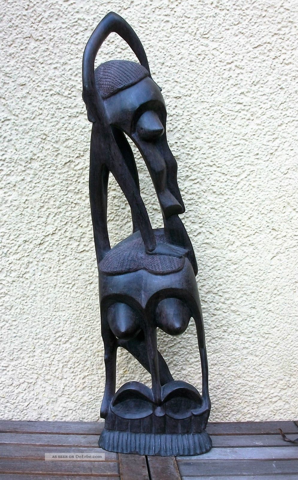 Makonde Figur (ebenholz,  Ebony) Aus Tansania,  African Art Entstehungszeit nach 1945 Bild