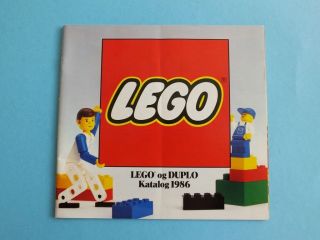 Lego Duplo Katalog 1986 In Dänischer Sprache 36 Seiten Bild