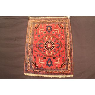 Antiker Handgeknüpfter Orient Sammler Teppich Kazak Azerbadjan Carpet Antique Bild