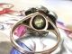 Prachtvoller Biedermeier Ring Gold 585/14k - Silber ♦ Diamant Rose ♦ Über 2 Cts Schmuck nach Epochen Bild 10