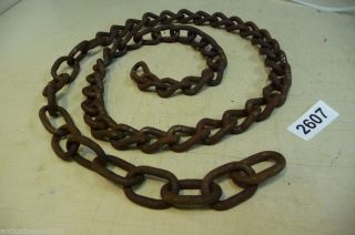 2607.  Alte Kette Eisenkette Old Iron Chain Bild