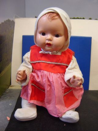 Puppe Von Minerva Celluloidkopf 11 Körper 52/53 50cm Groß  (085w) Bild
