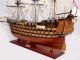 Schiffsmodell Victory,  80 Cm,  Handarbeit Aus Holz,  Rumpf Bemalt,  Fertig Montiert Maritime Dekoration Bild 4