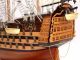 Schiffsmodell Victory,  80 Cm,  Handarbeit Aus Holz,  Rumpf Bemalt,  Fertig Montiert Maritime Dekoration Bild 6