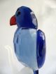 Glasfigur Papagei 17 Cm Blau Kristall Vogel Geschliffen 380 G Glas & Kristall Bild 4