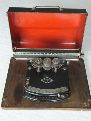 Antike Schreibmaschine Gundka 5 Aus Den Zwanziger Jahren Bild