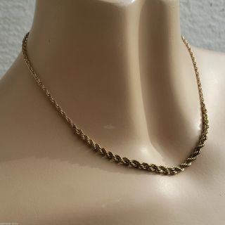 Art Deco Kordelkette Collier Halskette 42cm Am Douple Gold Im Verlauf Gefertigt Bild