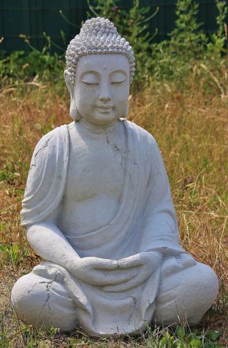 Buddha HÄnde Hoch Buddhas Aus Steinguss Garten & Teich Frostfest Ja - Buddha Bild