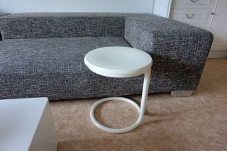 Hocker Beistelltisch Design Stuhl Tisch Tulip Stahlrohr Danish Panton 70er Bild