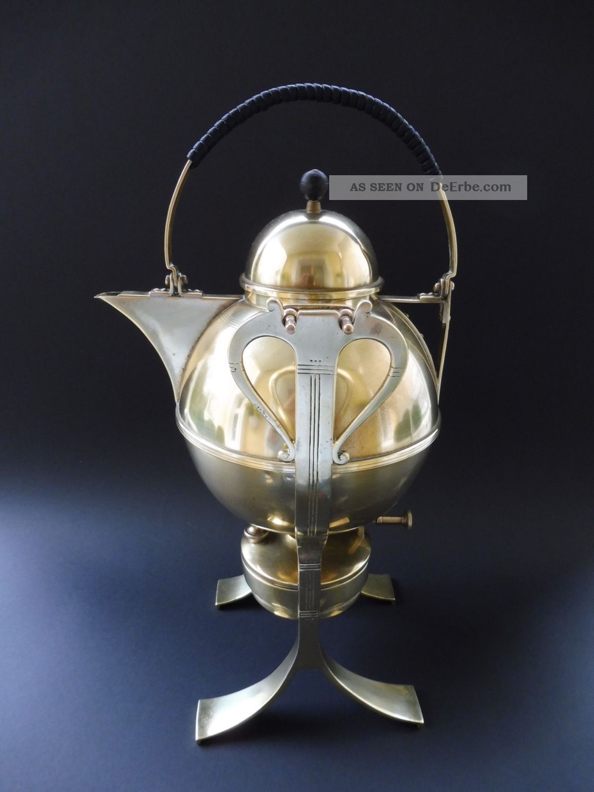 Secessionist Teekanne Samovar Wien Vienna Jugendstil Art Nouveau Samowar Design 1890-1919, Jugendstil Bild