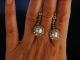 Antike Ohrringe Gold Platin Orient Perle Diamanten Um 1900 Natural Pearl Earring Schmuck & Accessoires Bild 3